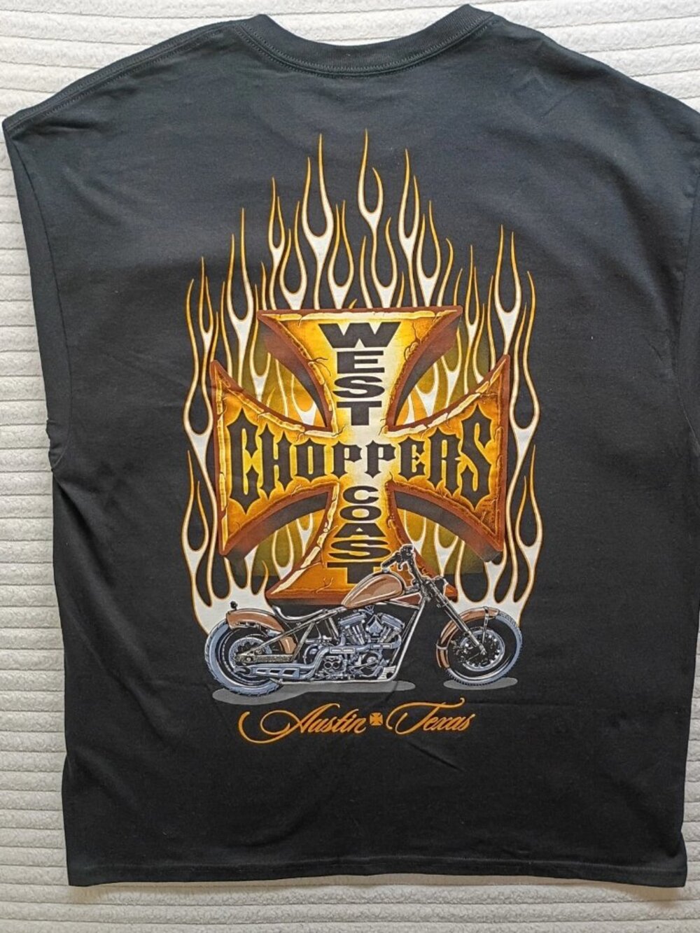 West Coast Choppers Graphic Shirt Size XL New Vintage Style Streetwear Rare